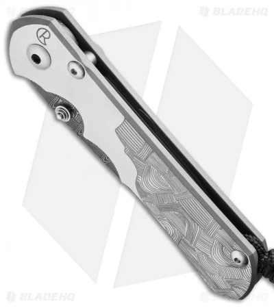 Chris Reeve Sebenza 25 Frame Lock Knife CGG (Basketweave Damascus) 5 Chris Reeve Sebenza 25 Frame Lock Knife CGG (Basketweave Damascus) - Image 3