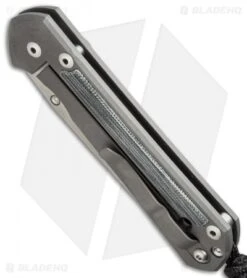 Chris Reeve Left-Hand Large Sebenza 21 Insingo Knife Micarta Inlays (3.6" Satin) 9 Chris Reeve Left-Hand Large Sebenza 21 Insingo Knife Micarta Inlays (3.6" Satin) -Knives Store chris reeve l21 insingo micarta lh bottom cm