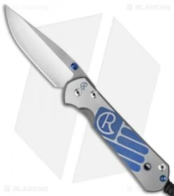 Chris Reeve Large Sebenza 21 Knife CGG Patriotic (3.625" Satin)