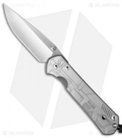 Knives Store 8 Chris Reeve Large Sebenza 21 Knife CGG Side Arm (3.625" Satin)