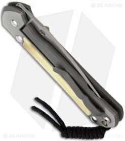 Chris Reeve Large Sebenza 21 Knife W/ Mammoth Ivory (3.625" Plain) 09/2009 -Knives Store chris reeve large sebenza 21 mammoth ivory gold side