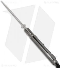 Chris Reeve Large Sebenza 21 Knife W/ Micarta & Dual Thumb Lug (3.625") -Knives Store chris reeve large sebenza 21 micarta double thumb lug top