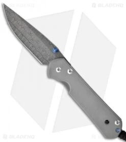 Chris Reeve Large Sebenza 21 Folding Knife (3.625" Damascus)