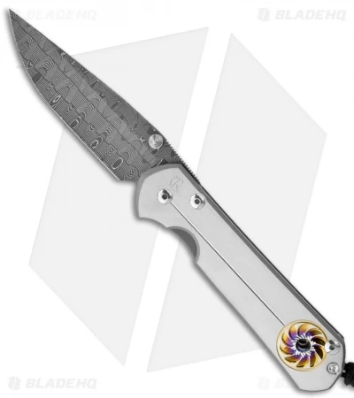 Chris Reeve Large Sebenza 21 Knife Unique Graphic (Basketweave Damascus) 7/13 3 Chris Reeve Large Sebenza 21 Knife Unique Graphic (Basketweave Damascus) 7/13