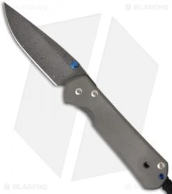 Chris Reeve Large Sebenza 21 Knife W/ Ladder Damascus