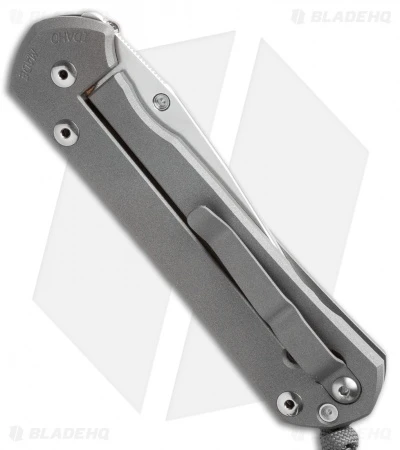Large Sebenza 21 Unique Graphic Reverse Silver Contrast W/ Hematite Inlay 4 Large Sebenza 21 Unique Graphic Reverse Silver Contrast W/ Hematite Inlay - Image 2