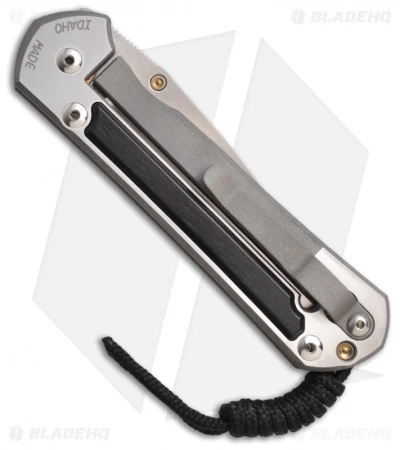 Chris Reeve Large Sebenza 21 Knife W/ Gabon Ebony Inlay (3.625" Plain) 4 Chris Reeve Large Sebenza 21 Knife W/ Gabon Ebony Inlay (3.625" Plain) - Image 2