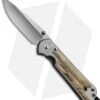 Chris Reeve Large Sebenza 21 Knife W/ Mammoth Bark Inlay (3.625" Plain) -Knives Store chris reeve large sebenza 21 wood mammoth bark inlay