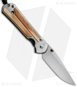 Chris Reeve Large Sebenza 21 Knife Mammoth Inlay (3.625" Polish) Left-Handed