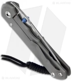 Chris Reeve Large Sebenza 21 Knife W/ Double Thumb Lug (3.625" Stonewash) -Knives Store chris reeve large sebenzas 21 unique graphic double thumb stud blue