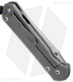 Chris Reeve Left-Hand Large Sebenza 21 Insingo Knife (3.625" Stonewash) -Knives Store chris reeve lg sebenza 21 insingo lh left handed side