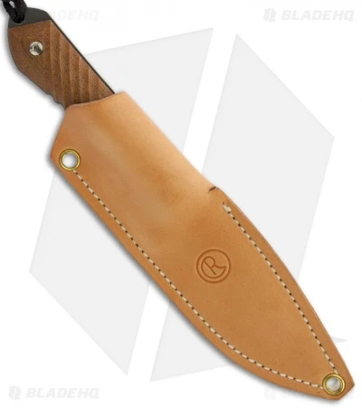 Chris Reeve Nyala Fixed Blade Knife Brown Micarta (3.75" Stonewash) 4 Chris Reeve Nyala Fixed Blade Knife Brown Micarta (3.75" Stonewash) - Image 2