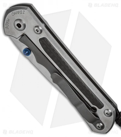 Chris Reeve Sebenza 25 Frame Lock Knife Left Handed CF (3.625" Stonewash) 6 Chris Reeve Sebenza 25 Frame Lock Knife Left Handed CF (3.625" Stonewash) - Image 4