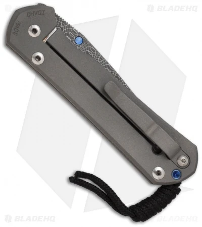 Chris Reeve Large Sebenza 21 Knife W/ Spirograph Damascus 4 Chris Reeve Large Sebenza 21 Knife W/ Spirograph Damascus - Image 2