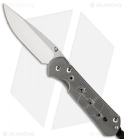 Chris Reeve Small Sebenza 21 Knife Riddled CGG (2.94" Plain)