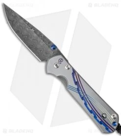 Chris Reeve Small Sebenza 21 Knife Unique Graphic (Raindrop Damascus) 3/28/2013