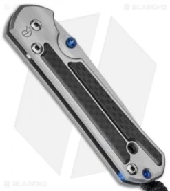 Chris Reeve Small Sebenza 21 Knife Left Handed Carbon Fiber (2.94" Stonewash) -Knives Store chris reeve small sebenza 21 insingo left handed blk cf bottom cm