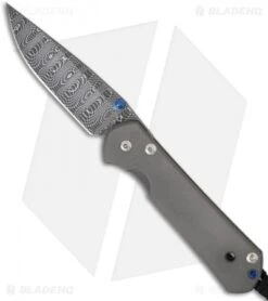 Chris Reeve Small Sebenza 21 Knife W/ Spirograph Damascus