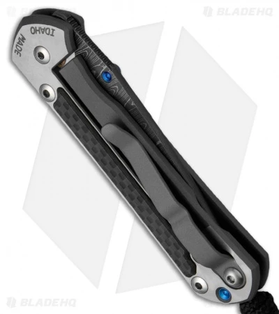 Chris Reeve Small Sebenza 21 Knife W/ Carbon Fiber & Ladder Damascus 4 Chris Reeve Small Sebenza 21 Knife W/ Carbon Fiber & Ladder Damascus - Image 2
