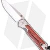 Chris Reeve Small Sebenza 21 Knife W/ Cocobolo Wood Inlays (2.94" Plain) -Knives Store chris reeve small sebenza 21 wood cocobolo