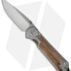 Chris Reeve Small Sebenza 21 Knife W/ Mammoth Bark Inlay (2.94" Plain) -Knives Store chris reeve small sebenza 21 wood mammoth bark inlay