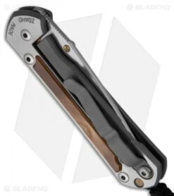 Chris Reeve Small Sebenza 21 Knife W/ Mammoth Bark Inlay (2.94" Plain) 5 Chris Reeve Small Sebenza 21 Knife W/ Mammoth Bark Inlay (2.94" Plain) -Knives Store chris reeve small sebenza 21 wood mammoth bark inlay side