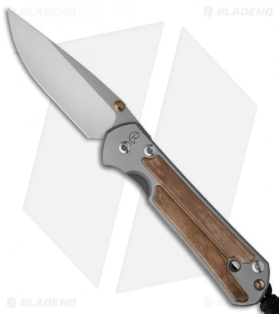 Chris Reeve Small Sebenza 21 Knife W/ Mammoth Bark Inlay (2.94" Plain) 3 Chris Reeve Small Sebenza 21 Knife W/ Mammoth Bark Inlay (2.94" Plain)