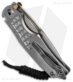 Chris Reeve Ti-Lock Elemental Folding Knife Titanium (3.25" Stonewash) 8 Chris Reeve Ti-Lock Elemental Folding Knife Titanium (3.25" Stonewash) -Knives Store chris reeve ti lock elemental BHQ 36964 er side