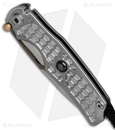 Chris Reeve Ti-Lock Elemental Folding Knife Titanium (3.25" Stonewash) 4 Chris Reeve Ti-Lock Elemental Folding Knife Titanium (3.25" Stonewash) - Image 2