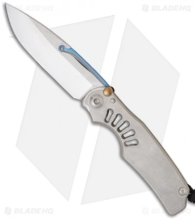 Chris Reeve Ti-Lock Knife Folding S35VN Blade Titanium Handle (3.25" Plain) 3 Chris Reeve Ti-Lock Knife Folding S35VN Blade Titanium Handle (3.25" Plain)